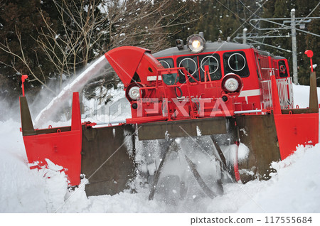 Shinetsu Main Line, Sekiyama-Myoko-Kogen, JR East, DD14-327+DD14-332 (Nagaoka), special snow removal train, special snow Shinetsu Main Line, Sekiyama-Myoko-Kogen, JR East, DD14-327+DD14-332 (Nagaoka), special snow removal train, special snow 117555684
