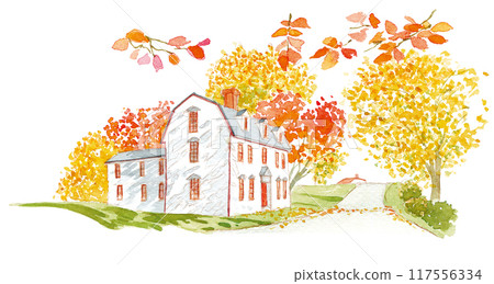 西式房屋，秋葉美麗 117556334