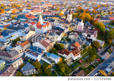 Panoramic view of Sumperk 117556466