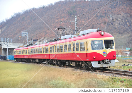 長野電鐵八代線 象山口松代 長野電鐵 2000系列 2007D編組 長野電鐵八代線 象山口松代 長野電鐵 2000系列 2007D編組 117557189