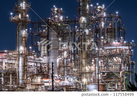 [三重縣] 工廠夜景/四日市工業園區 117558499