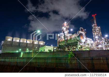 [三重縣] 工廠夜景/四日市工業園區 117558514