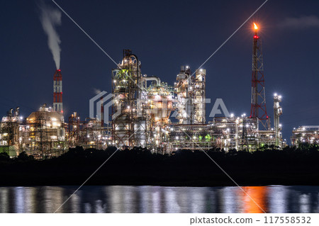 [三重縣] 工廠夜景/四日市工業園區 117558532