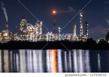[三重縣] 工廠夜景/四日市工業園區 117558533