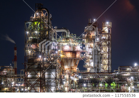 [三重縣] 工廠夜景/四日市工業園區 117558536