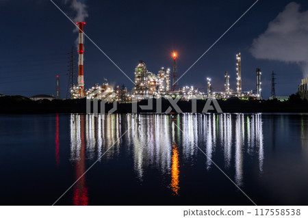 [三重縣] 工廠夜景/四日市工業園區 117558538