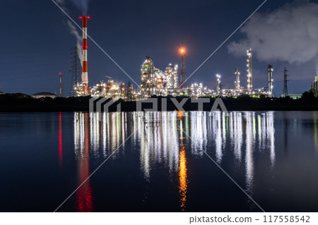 [三重縣] 工廠夜景/四日市工業園區 117558542