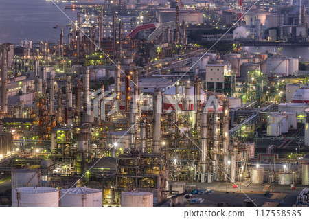 [三重縣] 工廠夜景/四日市工業園區 117558585