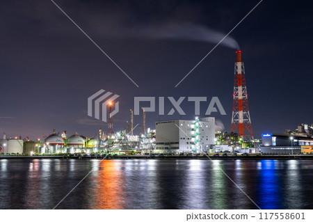 [三重縣] 工廠夜景/四日市工業園區 117558601