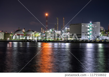 [三重縣] 工廠夜景/四日市工業園區 117558602