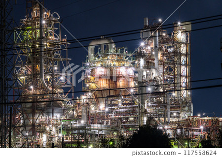 [三重縣] 工廠夜景/四日市工業園區 117558624