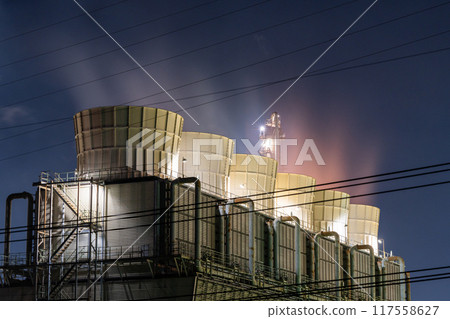 [三重縣] 工廠夜景/四日市工業園區 117558627