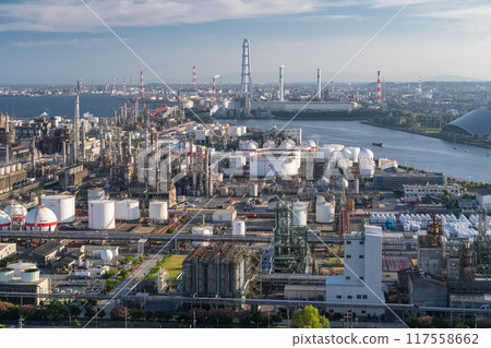 [三重縣] 工廠夜景/四日市綜合大樓 117558662