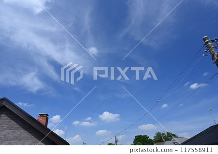 大熱天的天空圖案 大熱天的天空圖案 117558911