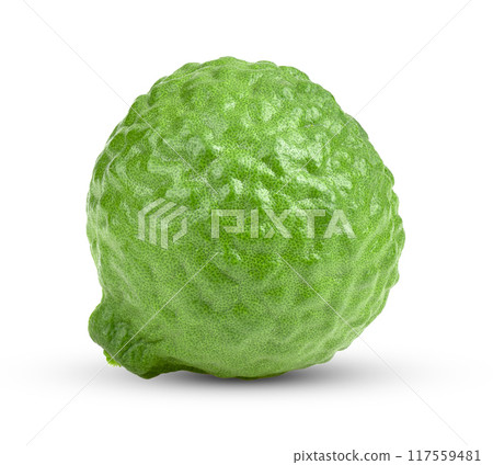 Bergamot isolated on white background Bergamot isolated on white background 117559481