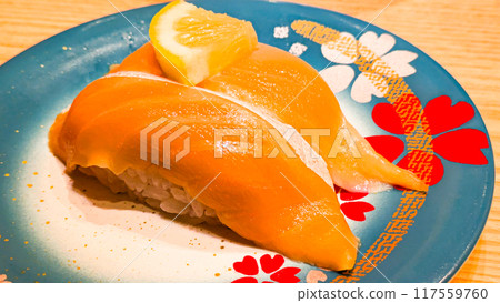 三文魚的烤壽司 三文魚的烤壽司 117559760