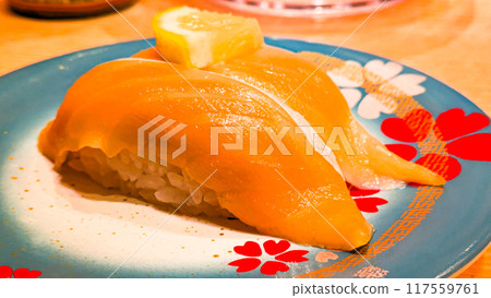 三文魚的烤壽司 三文魚的烤壽司 117559761