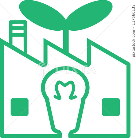 Factory logo-style material with energy saving and eco-friendly image Factory logo-style material with energy saving and eco-friendly image 117560135