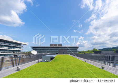 Nara Park Bus Terminal Rooftop Garden 117560561