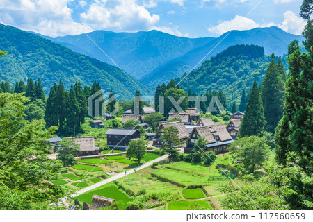 世界遺產「白川鄉‧五簇山合掌造村」 南礪市相倉(十電肯) 越中五簇山相倉村(史蹟) 世界遺產「白川鄉‧五簇山合掌造村」 南礪市相倉(十電肯) 越中五簇山相倉村(史蹟) 117560659