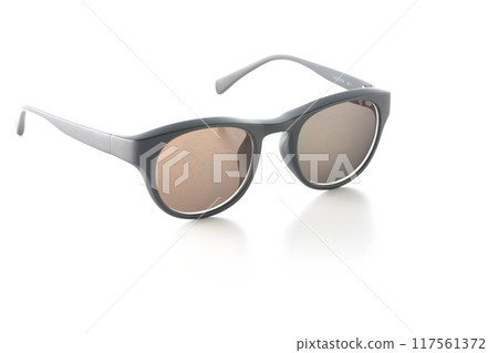 Sunglasses photographed on a white background Sunglasses photographed on a white background 117561372