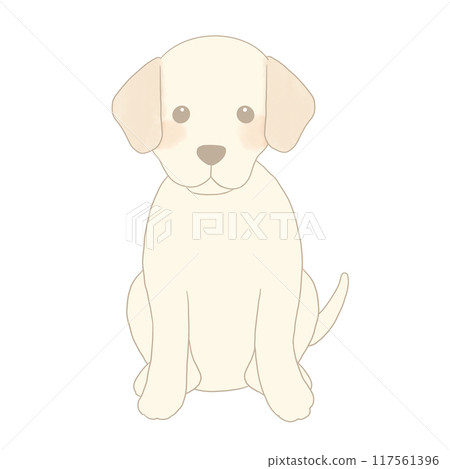 拉布拉多獵犬坐 117561396