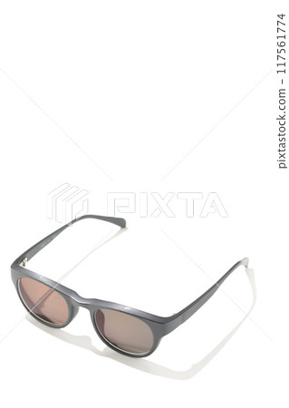 Sunglasses photographed on a white background Sunglasses photographed on a white background 117561774