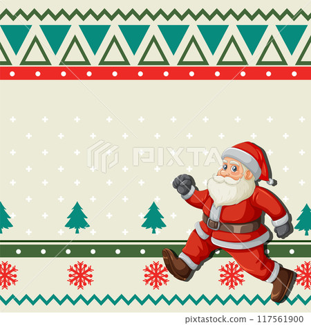 Santa Claus Christmas Illustration 117561900