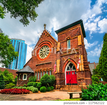 St. Peter's Episcopal Church in Uptown Charlotte - North Carolina, United States 117562122