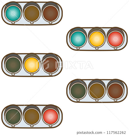 Traffic light set 117562262