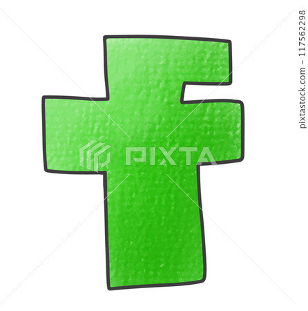 寬鬆簡單的小寫字母“f”波濤洶湧的版本模擬風格 117562298