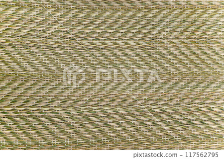 Background texture: Image of the surface of woven rush grass Background texture: Image of the surface of woven rush grass 117562795