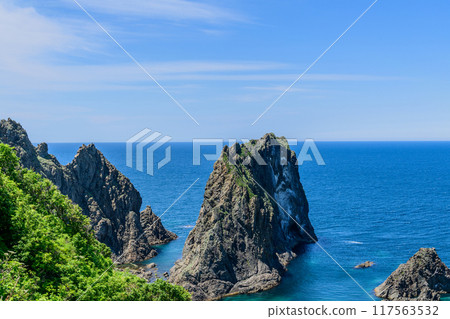 北海道積丹半島島梅海岸 117563532