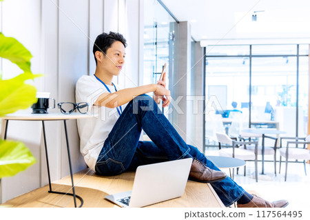 Engineer Male Shooting cooperation: WEEK Shibadaimon (Sun Frontier Fudousan) 117564495