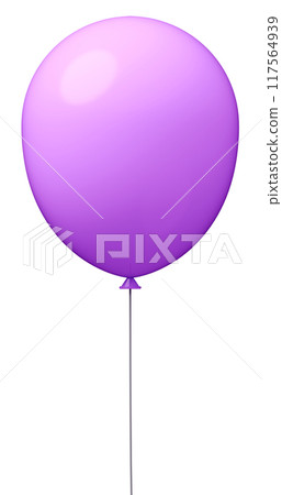 3D image_balloon_purple 117564939