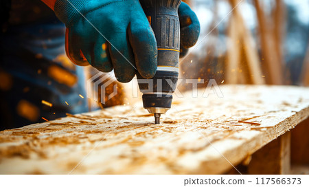 tools, carpenter, construction site 117566373