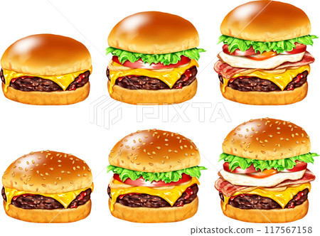 漢堡、包子、芝麻包3種 漢堡、包子、芝麻包3種 117567158