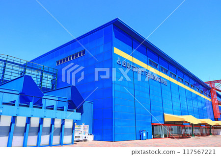 Scenery of the Gifu Kakamigahara Aerospace Museum in Kakamigahara City, Gifu Prefecture Scenery of the Gifu Kakamigahara Aerospace Museum in Kakamigahara City, Gifu Prefecture 117567221