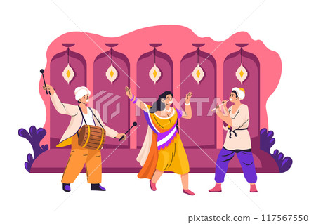 Diwali Festival Music and Dance Diwali Festival Music and Dance 117567550
