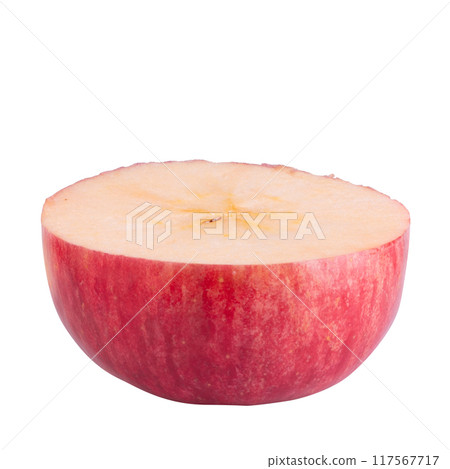 red apple isolated on a white background 117567717