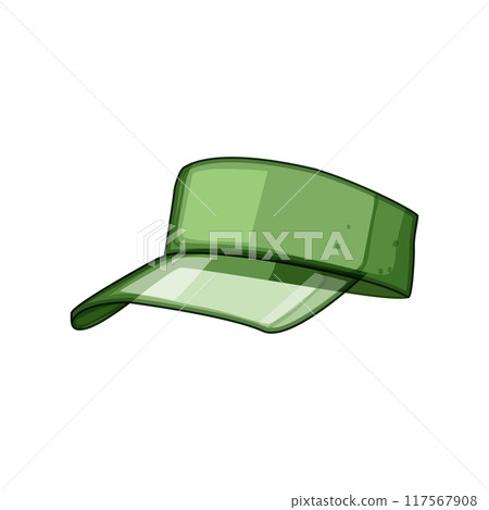 headwear visor cap cartoon vector illustration headwear visor cap cartoon vector illustration 117567908