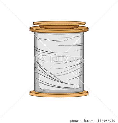 craft thread spool cartoon vector illustration craft thread spool cartoon vector illustration 117567919