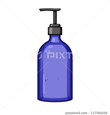 refillable liquid soap dispenser cartoon vector illustration refillable liquid soap dispenser cartoon vector illustration 117568200
