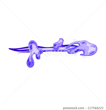 weapon laser gun beam cartoon vector illustration 117568225