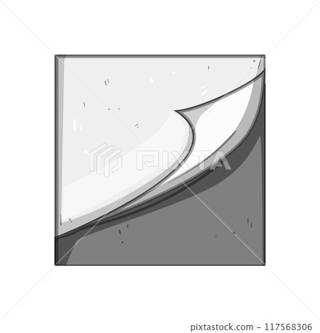 visual flip effect cartoon vector illustration visual flip effect cartoon vector illustration 117568306