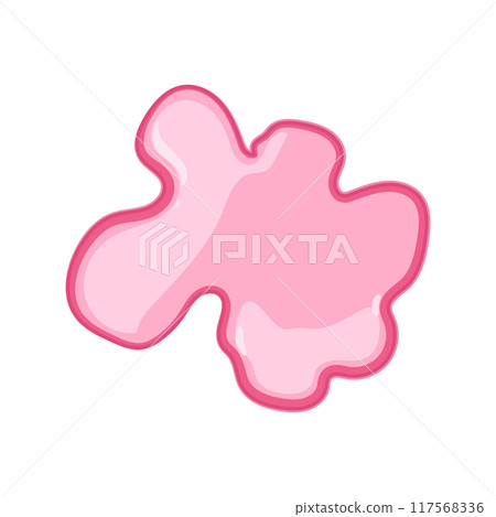 chew bubble gum cartoon vector illustration chew bubble gum cartoon vector illustration 117568336