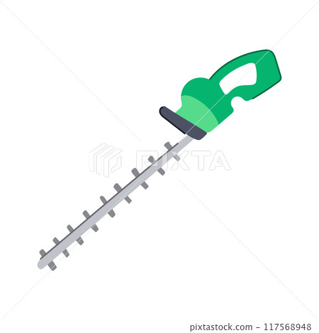 trimming tree trimmer cartoon vector illustration trimming tree trimmer cartoon vector illustration 117568948