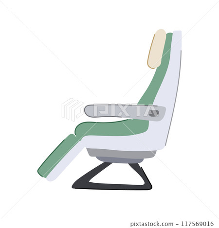 tray seat airplane cartoon vector illustration tray seat airplane cartoon vector illustration 117569016
