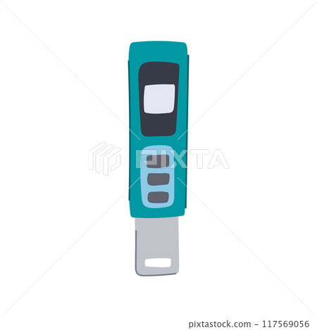 calibration ph meter cartoon vector illustration calibration ph meter cartoon vector illustration 117569056
