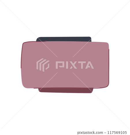 functional napkin holder cartoon vector illustration 117569105